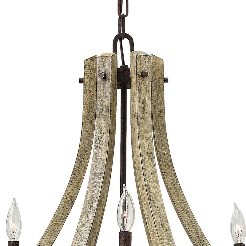 Middlefield 41 Inch 9 Light Chandelier by Fredrick Ramond