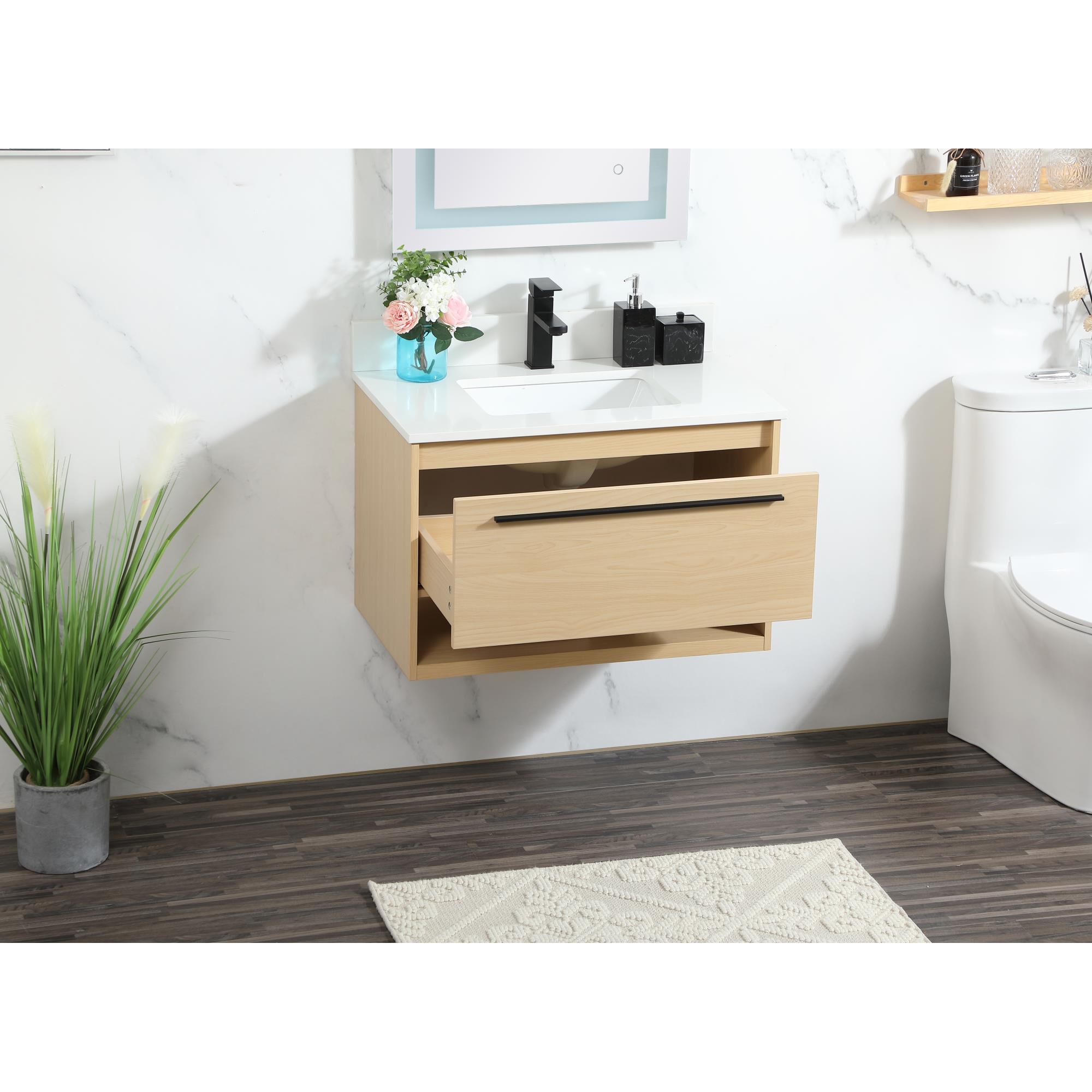 Shown in Maple finish