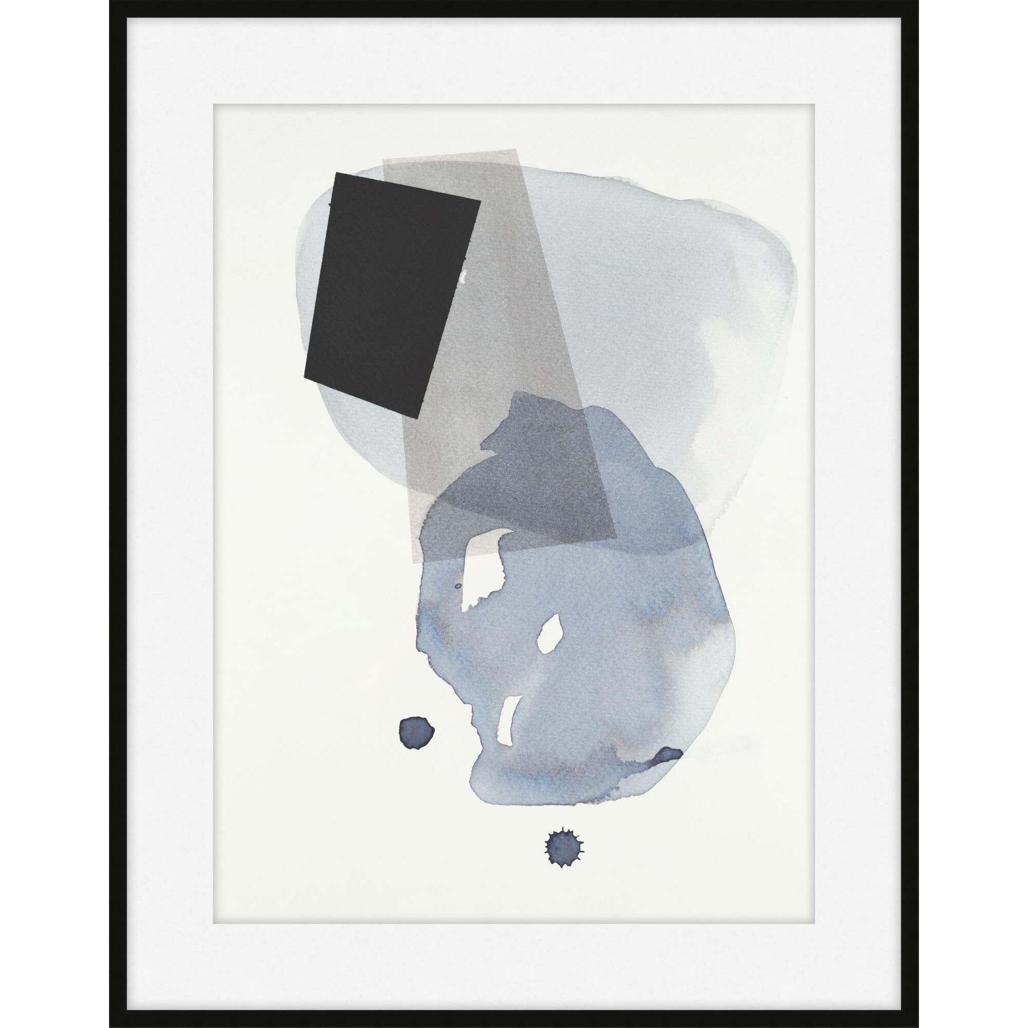 Simone Christen Blue Meets Black Print by LEVEL57