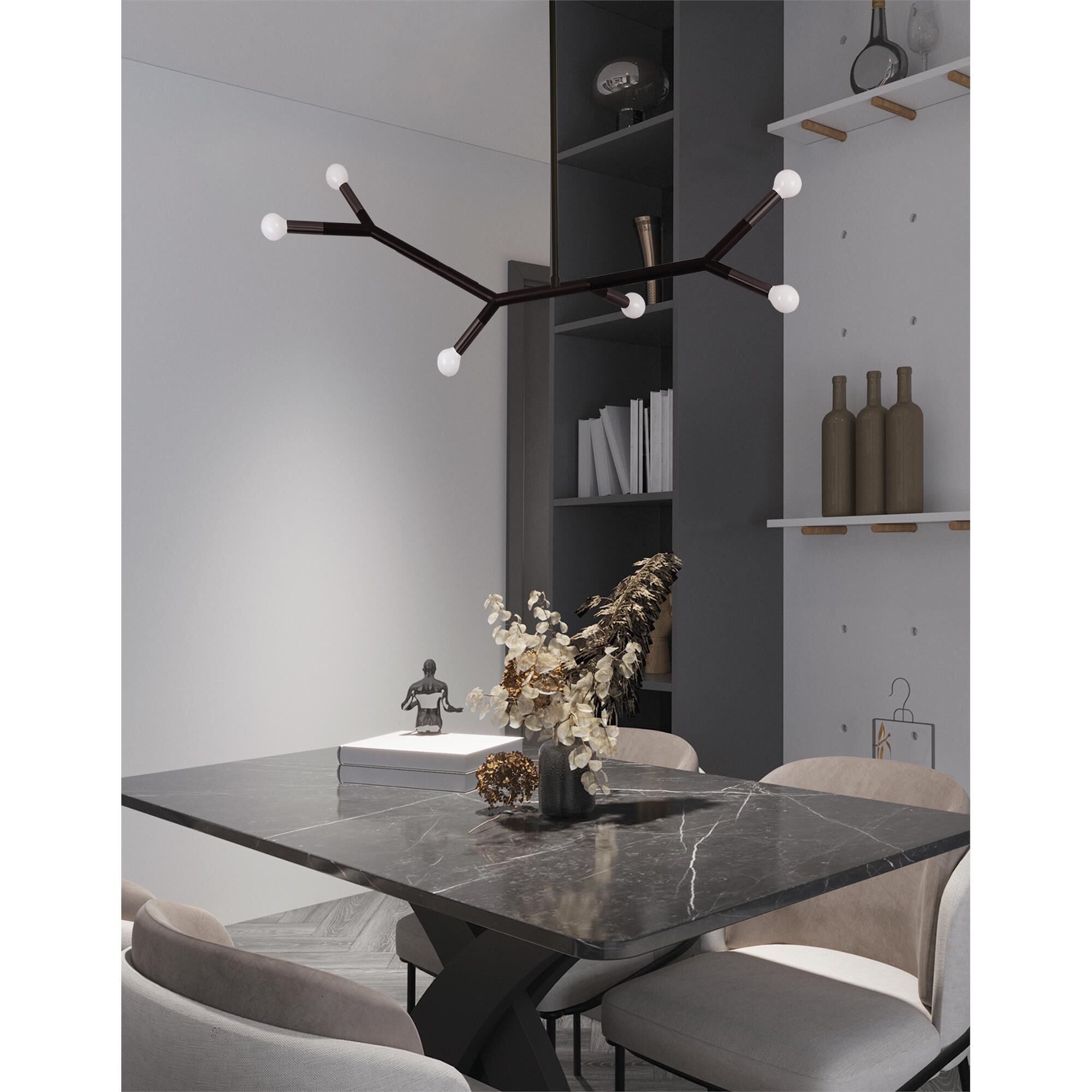 Morgan 39 Inch Linear Suspension Light by Dainolite