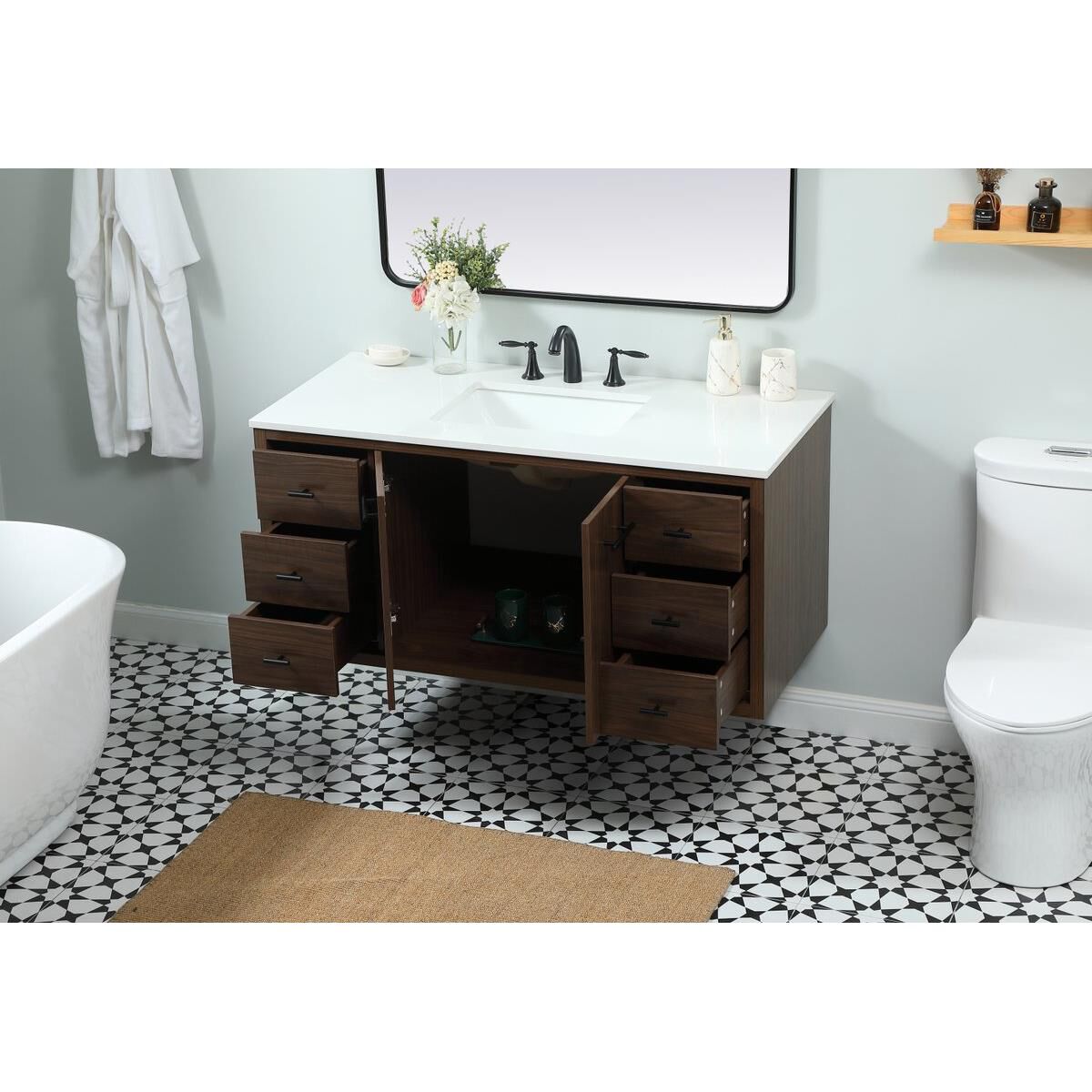 Cyrus Bath Vanity by Elegant Decor