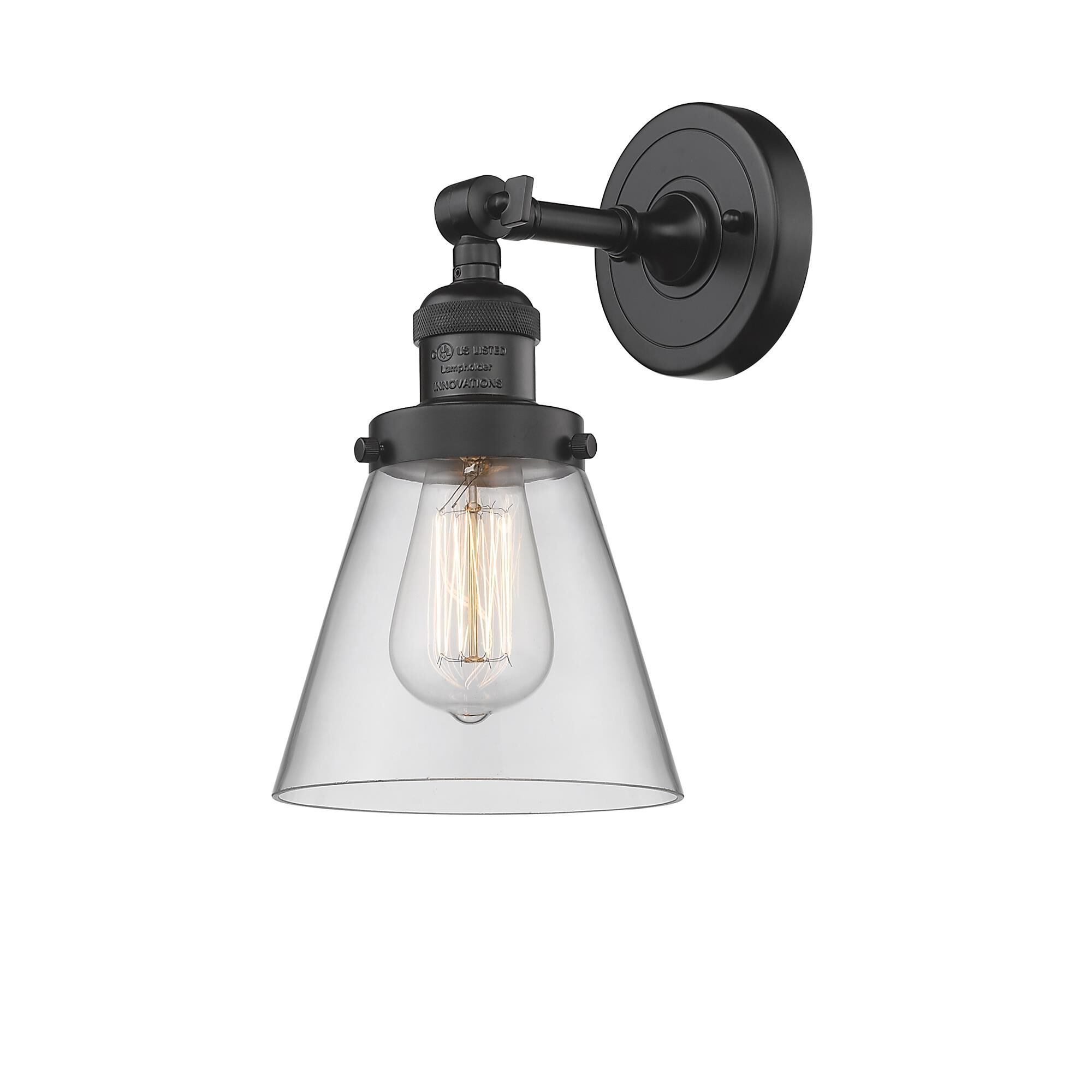 Shown in Oil Rubbed Bronze finish and Clear glass