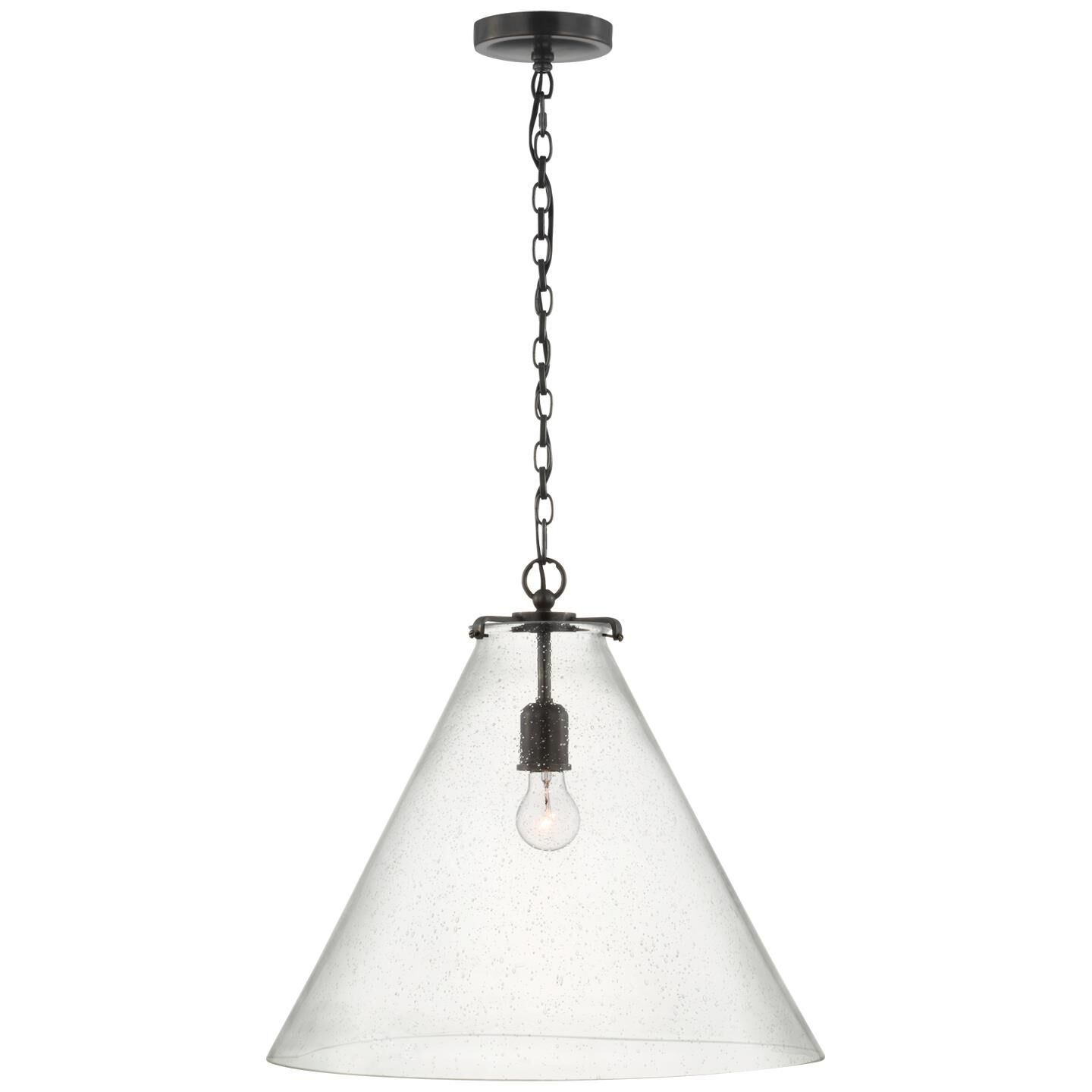 Visual Comfort Signature Collection Thomas O'Brien Katie 20 Inch LED Large Pendant