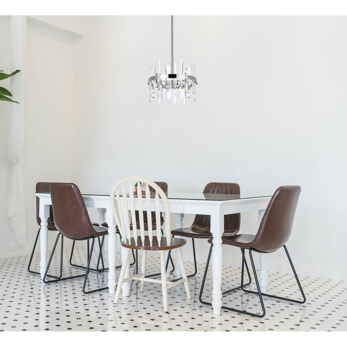 Serena 16 Inch Large Pendant by Elegant Lighting