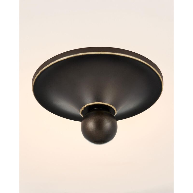 Barry Goralnick Bryce 16 Inch Flush Mount by Currey and Company