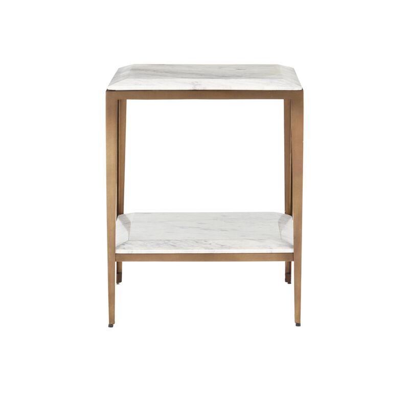 Oblique End Table by Currey and Company