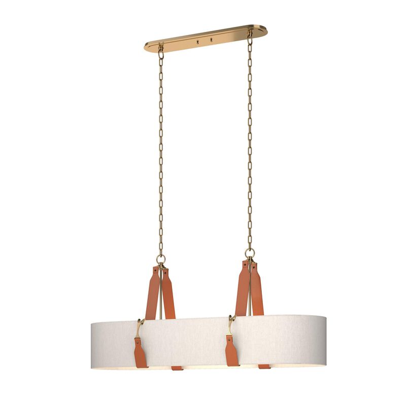 Saratoga Medium Linear Chandelier by Hubbardton Forge