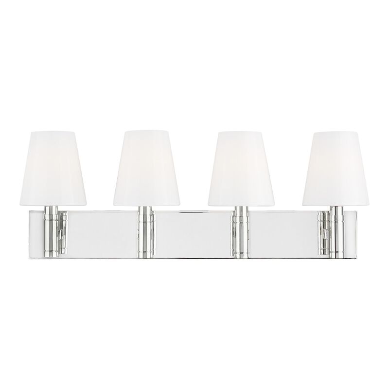 Thomas O'Brien Beckham Classic 29 Inch 4 Light Bath Vanity Light by Visual Comfort Studio