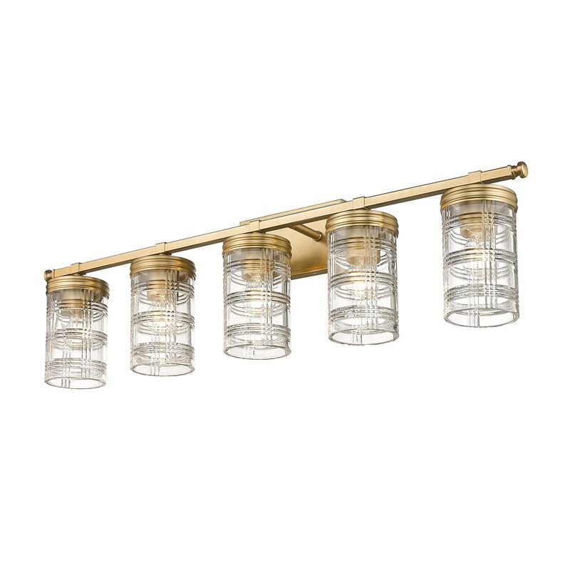 Archer 38 Inch 5 Light Bath Vanity Light by Z-Lite