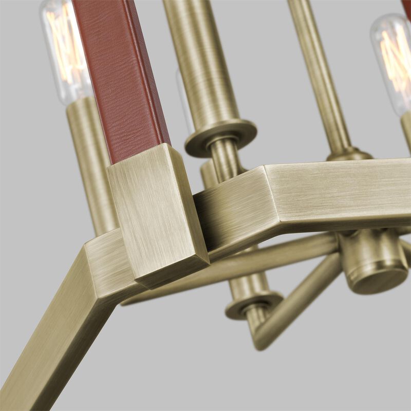 Lauren Ralph Lauren Hadley Medium Lantern Pendant by Visual Comfort Studio