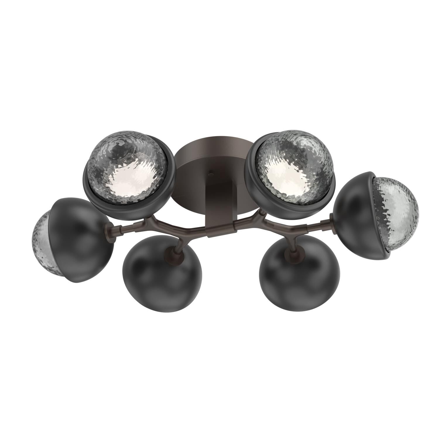Shown in Flat Bronze finish and Smoke glass and Matte Black accent