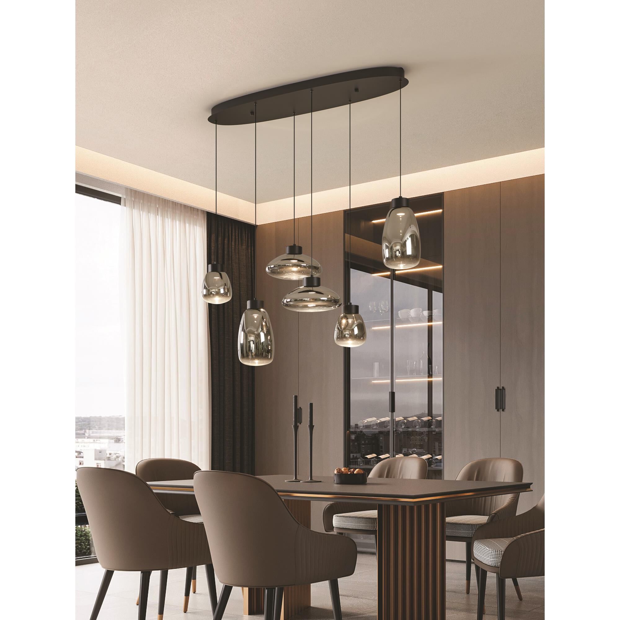 Sarnarra 21 Inch Multi Light Pendant by Eglo Lighting
