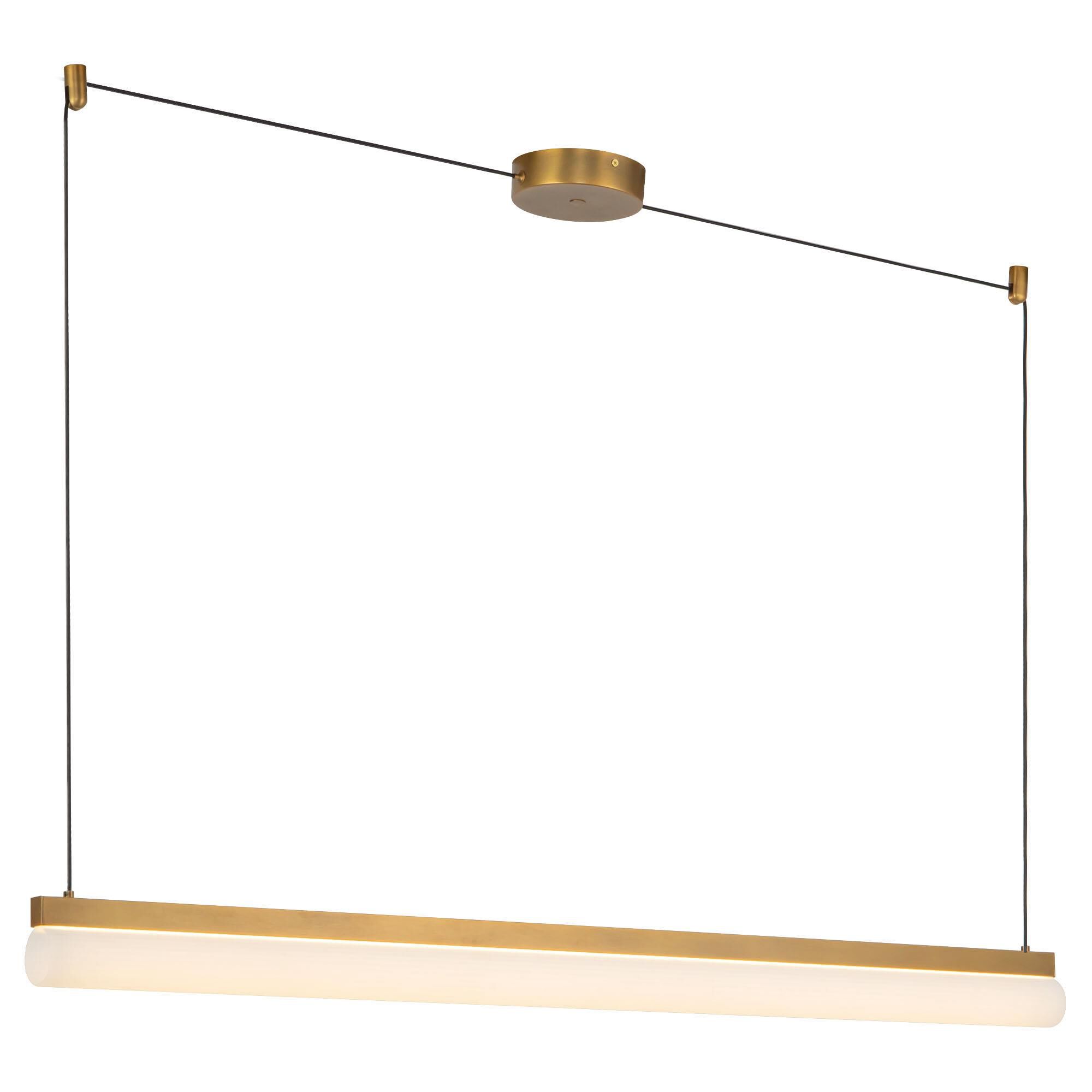 Weston Dreschel Nio Linear Suspension Light by Kuzco Lighting
