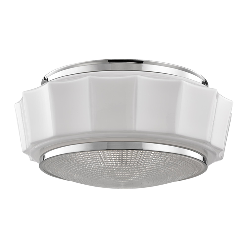 Odessa 16 Inch 3 Light Flush Mount by Hudson Valley Lighting