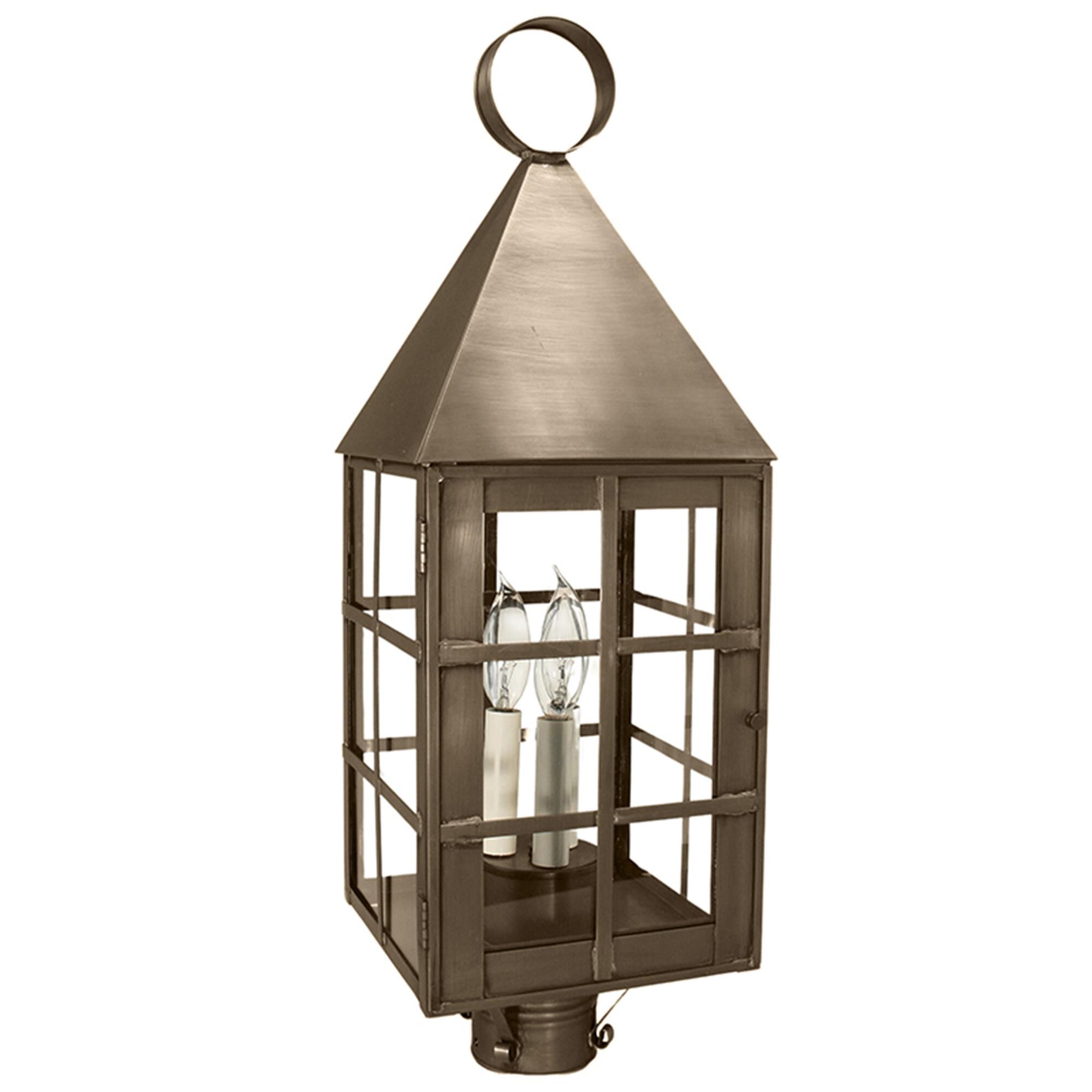 York 25 Inch 3 Light Outdoor Post Lamp,
