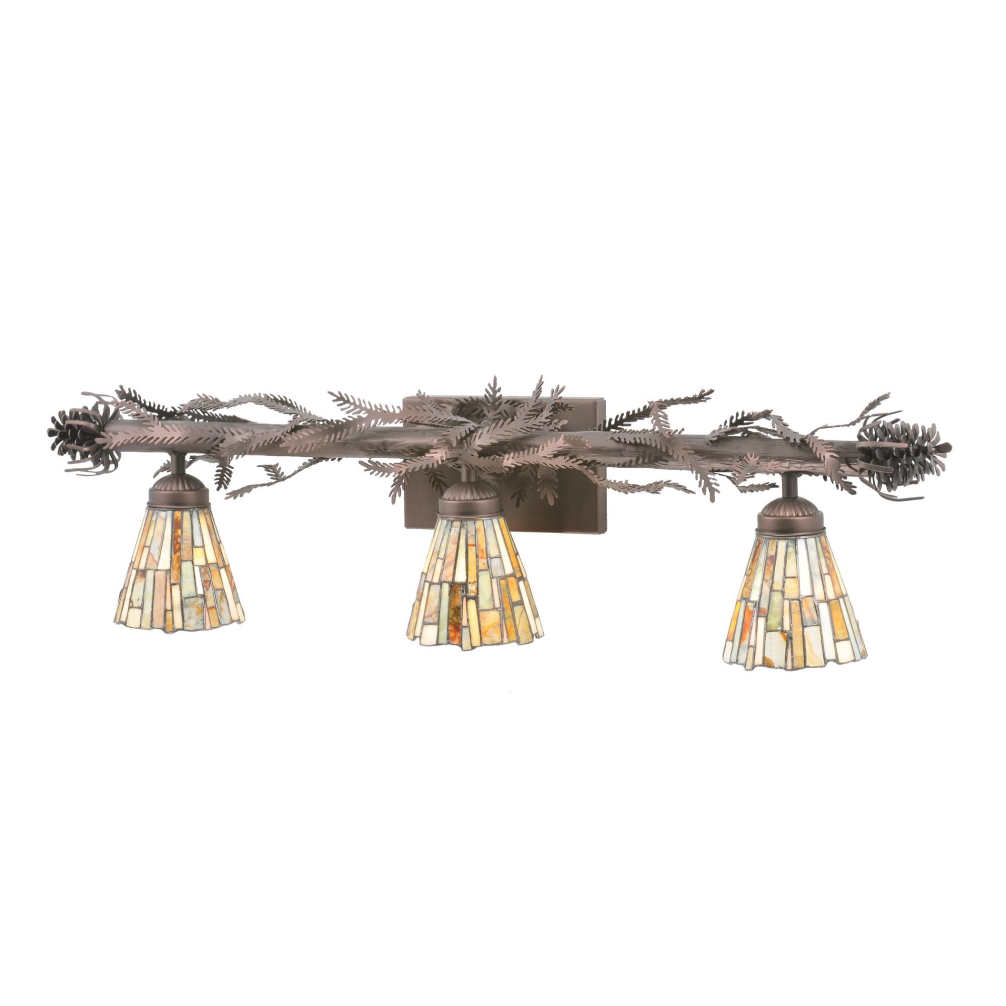 Jadestone Delta 36 Inch 3 Light Bath Vanity Light by Meyda Lighting