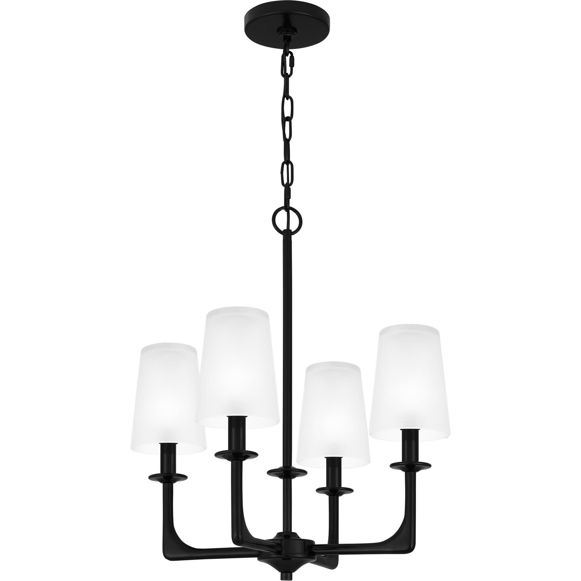Hough 18 Inch 4 Light Mini Chandelier by Quoizel