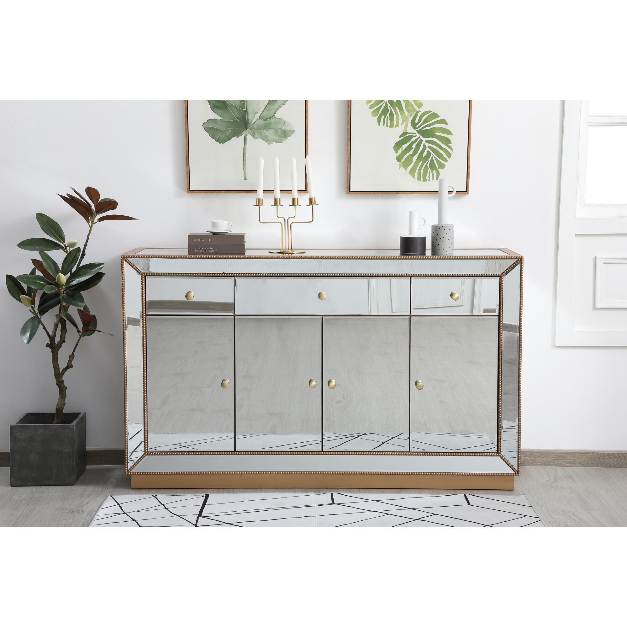 Remi Credenza by Elegant Decor