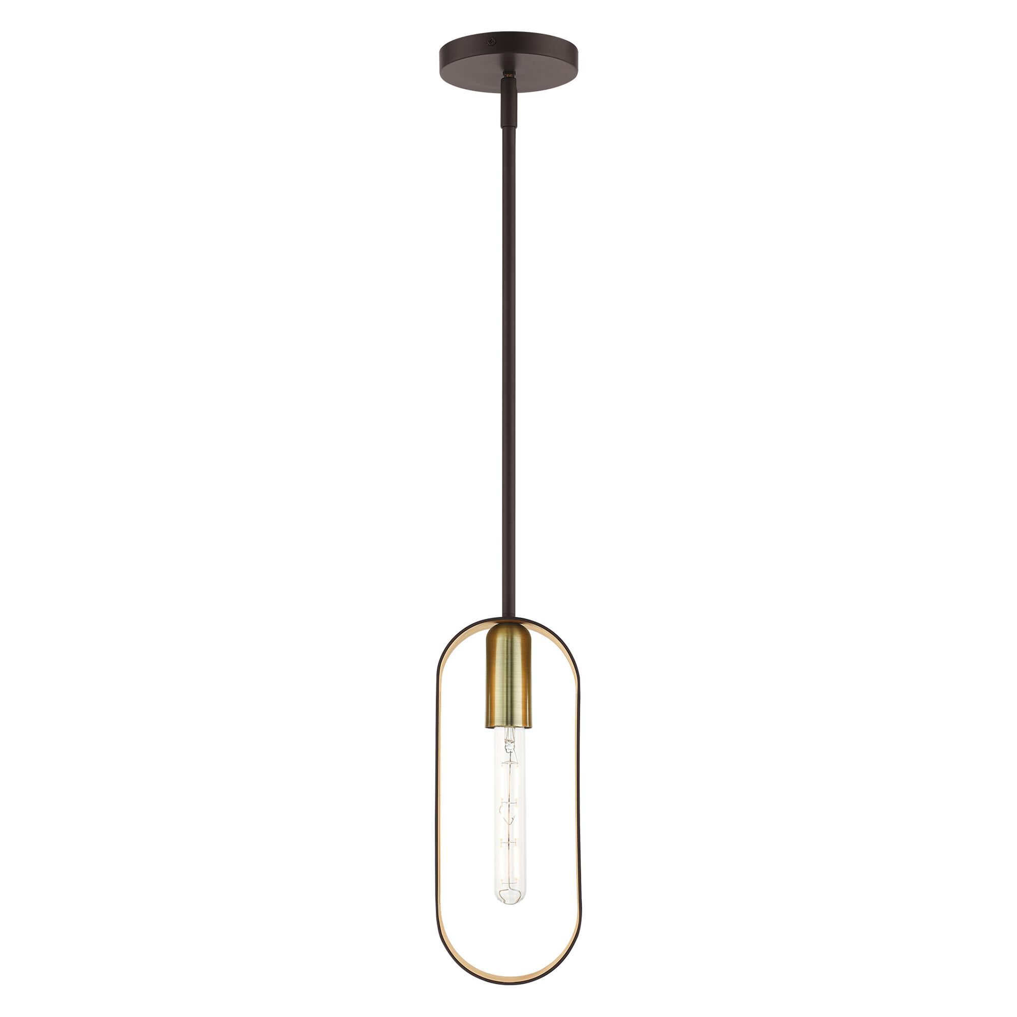 Livex Lighting Ravena 5 Inch Mini Pendant