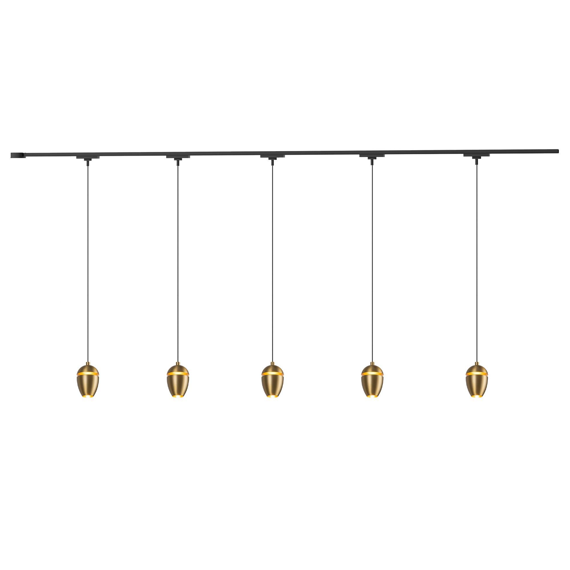 Shown in Brushed Gold finish