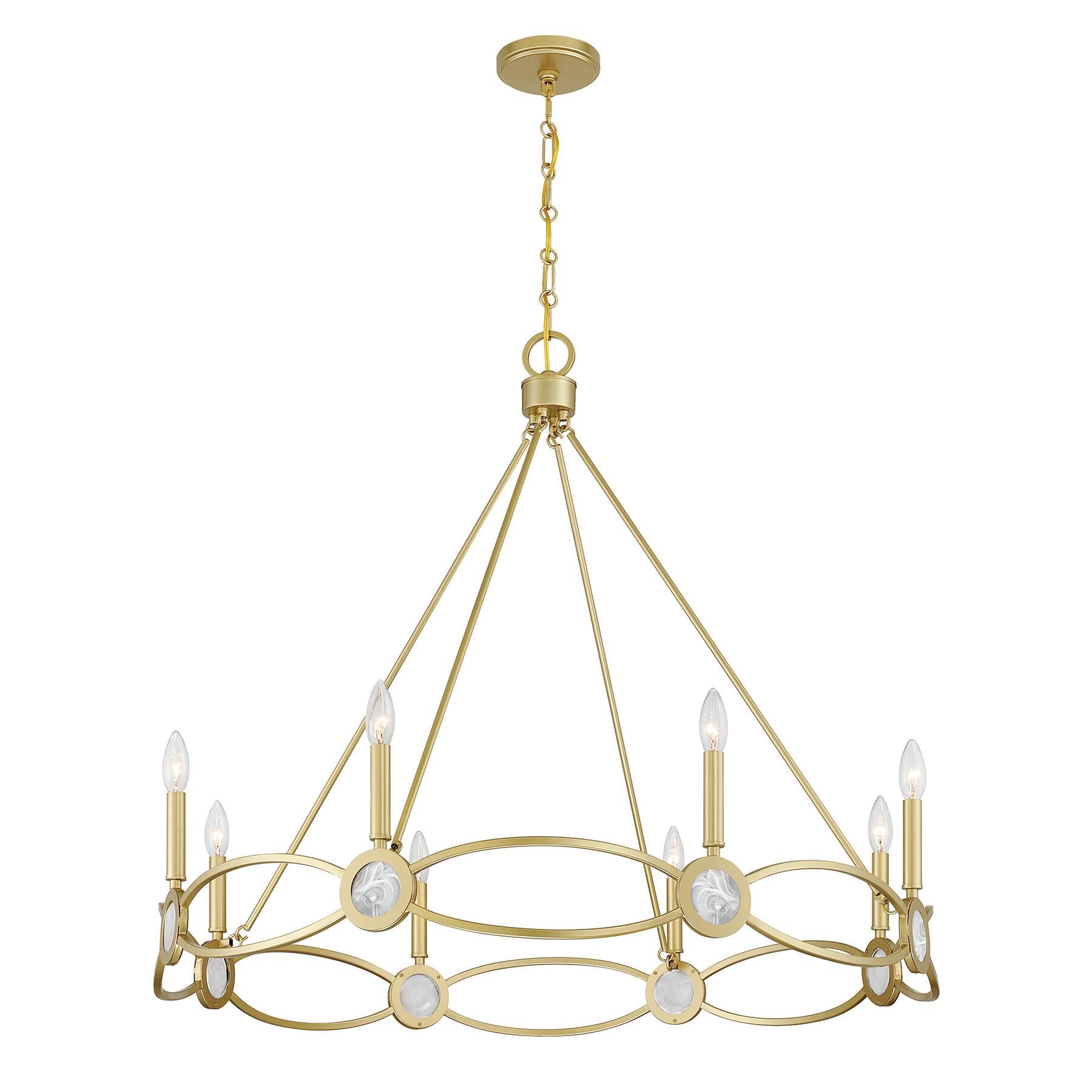 Minette 37 Inch Chandelier by Savoy House
