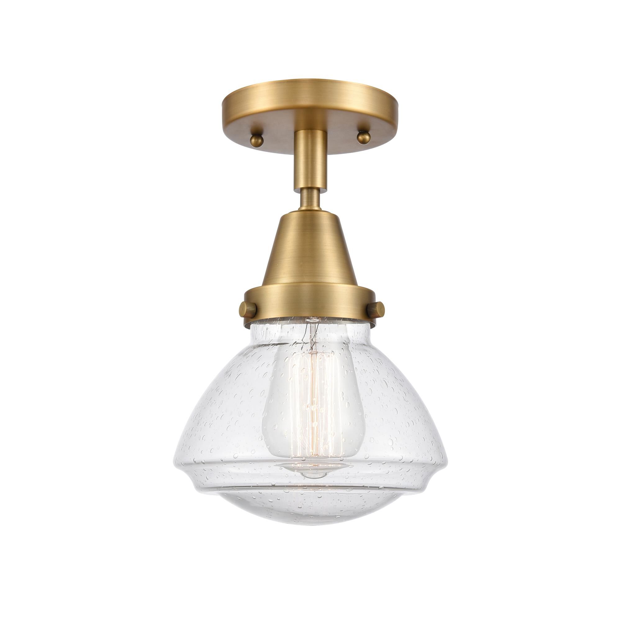 Bruno Marashlian Olean 6 Inch 1 Light Flush Mount by Innovations Lighting