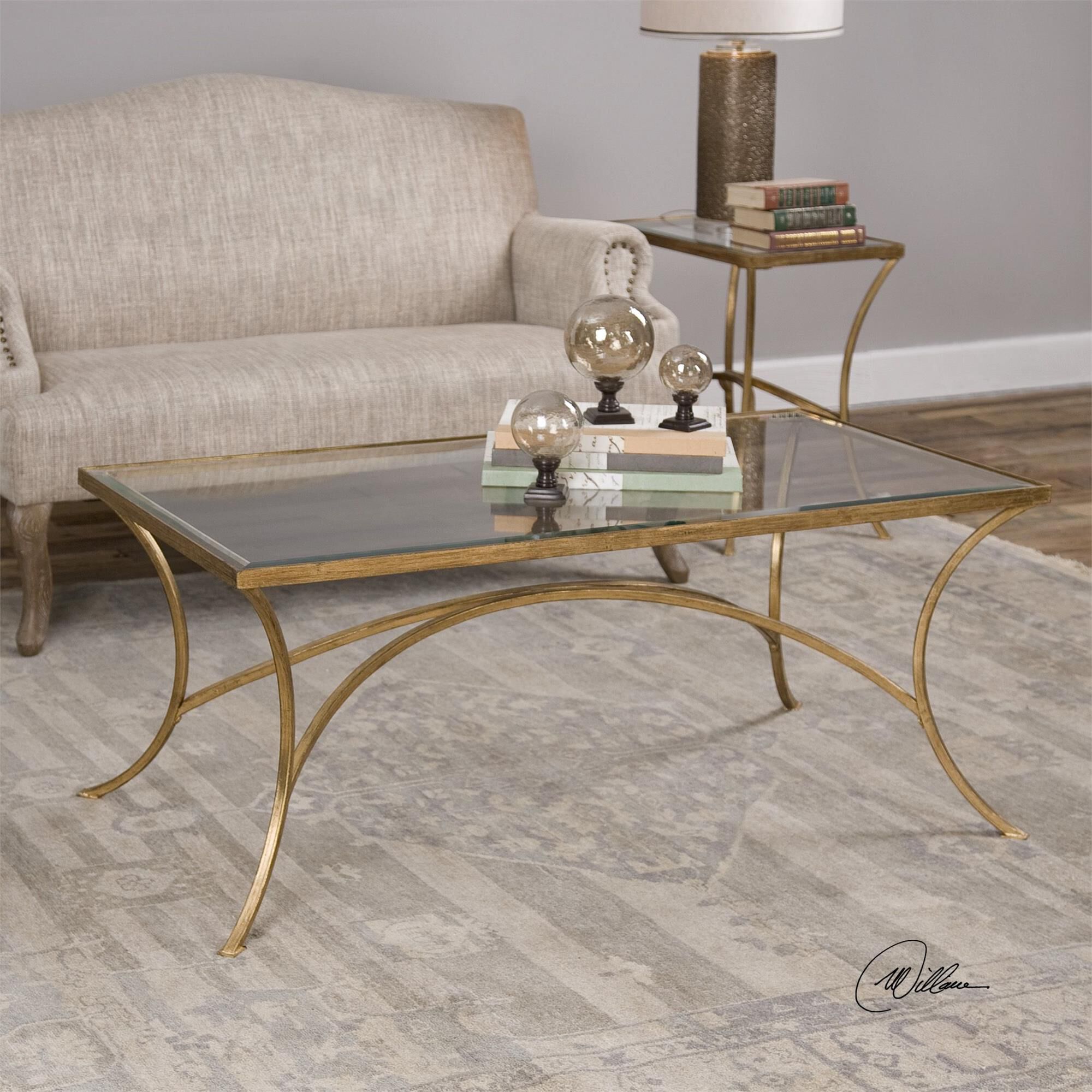 Alayna 48 Inch Coffee Table,