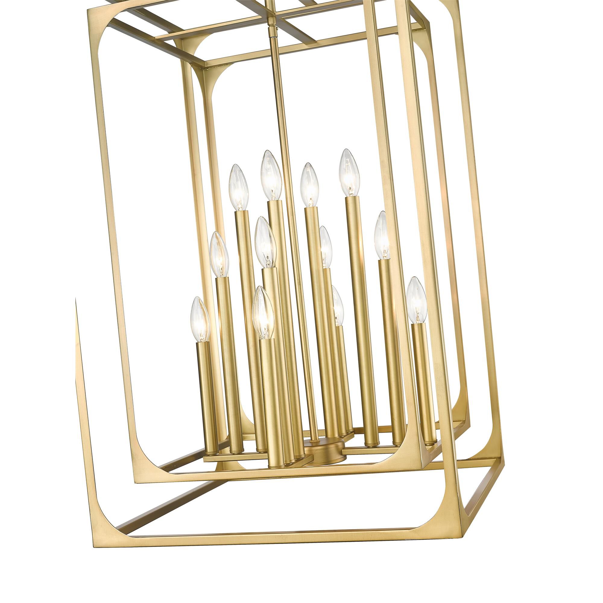 Shown in Rubbed Brass finish and Steel shade
