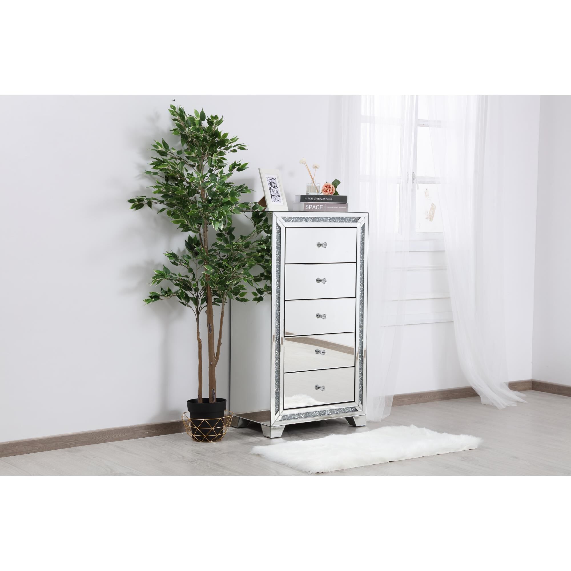 Modern Storage Cabinet by Elegant Decor