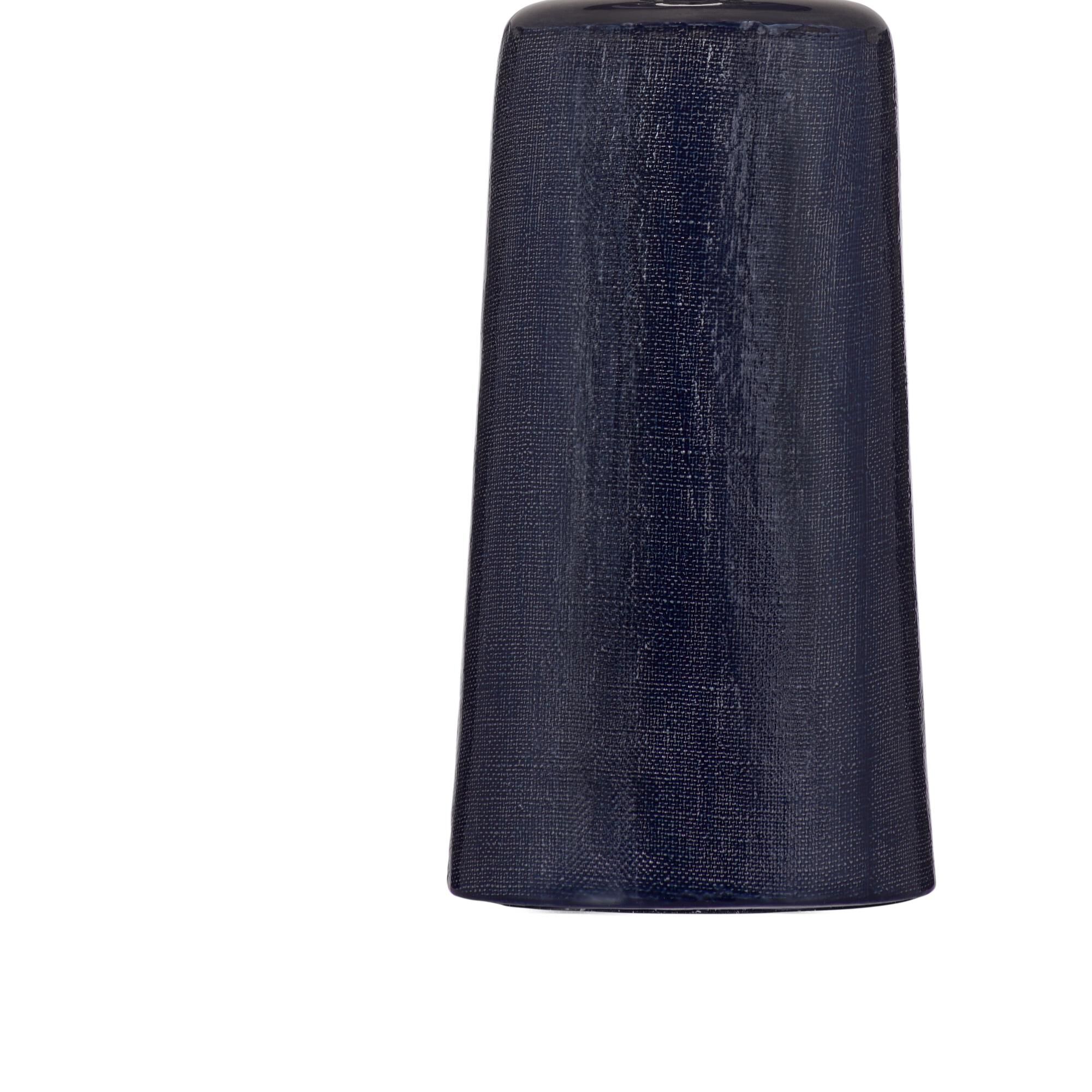 Shown in Blue finish and White shade