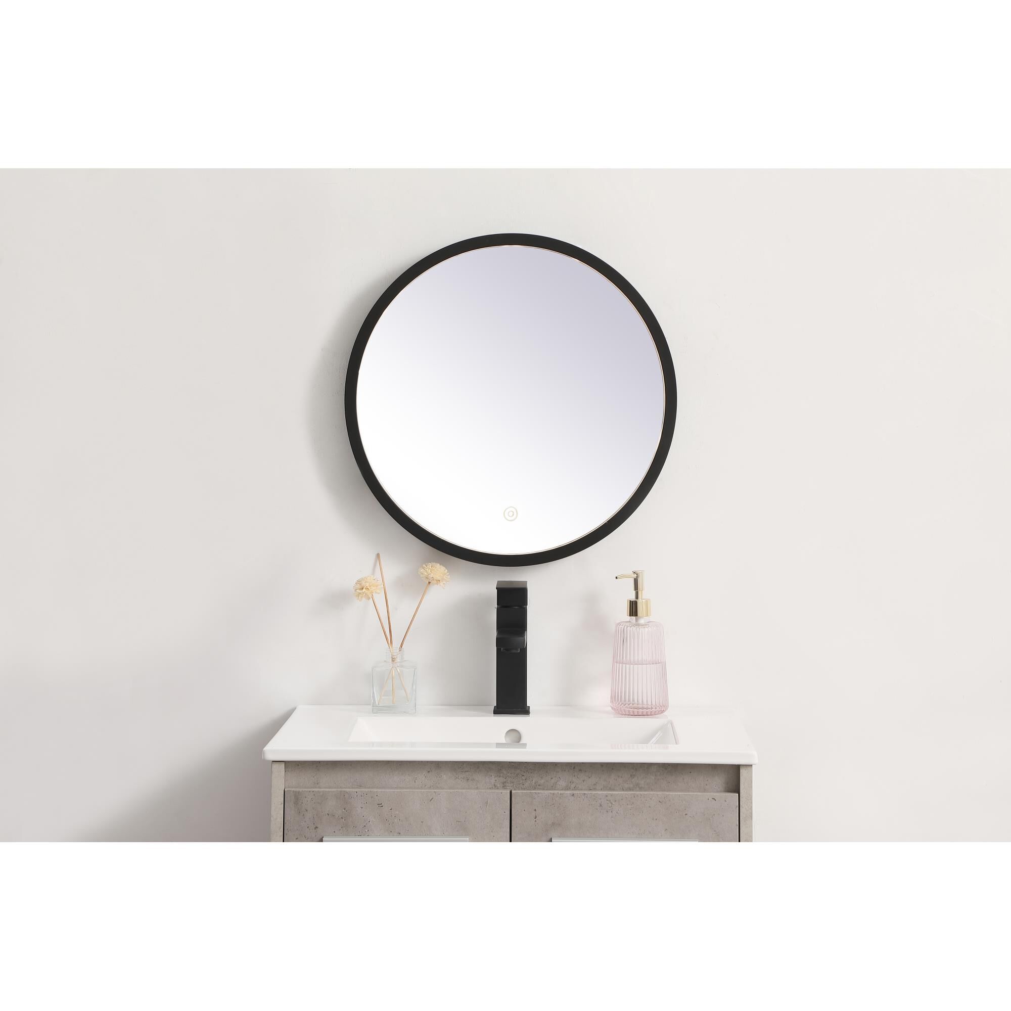 Pier LED Lighted Mirror by Elegant Decor