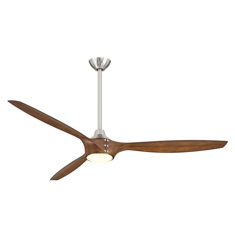 Pierce 65 Inch Ceiling Fan with Light Kit by Minka Aire