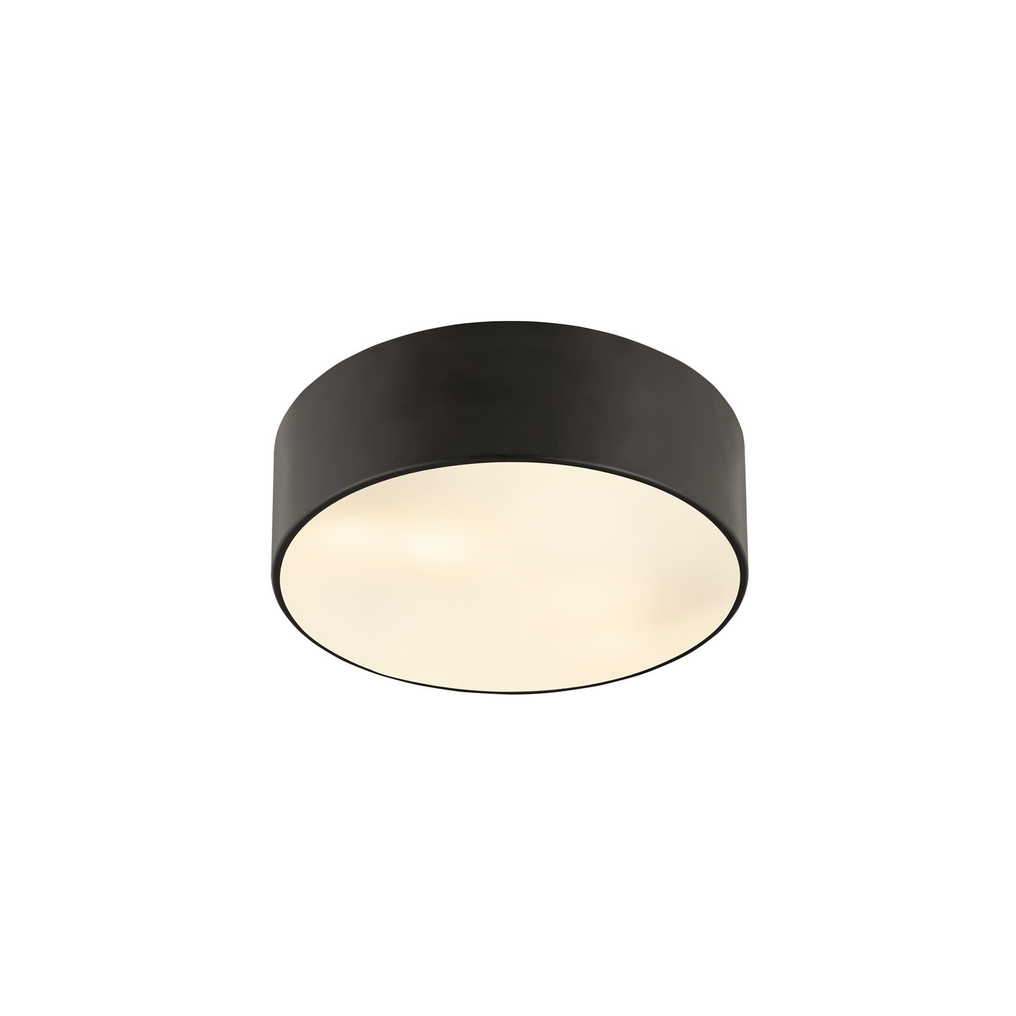 Shown in Matte Black finish and Steel glass and Steel shade