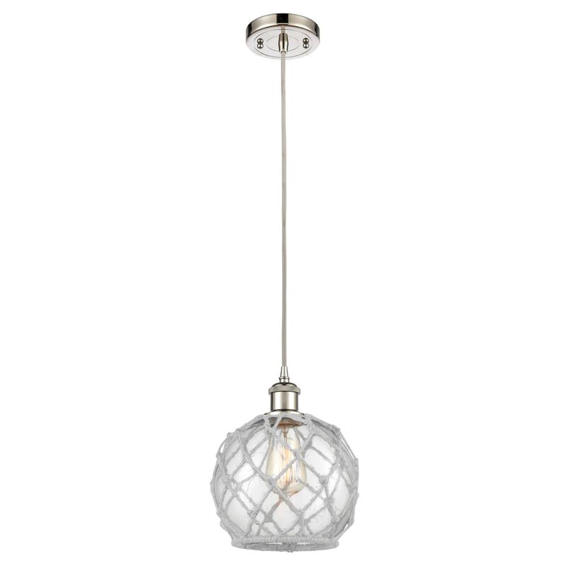 Innovations Lighting Bruno Marashlian Farmhouse Rope 8 Inch Mini Pendant