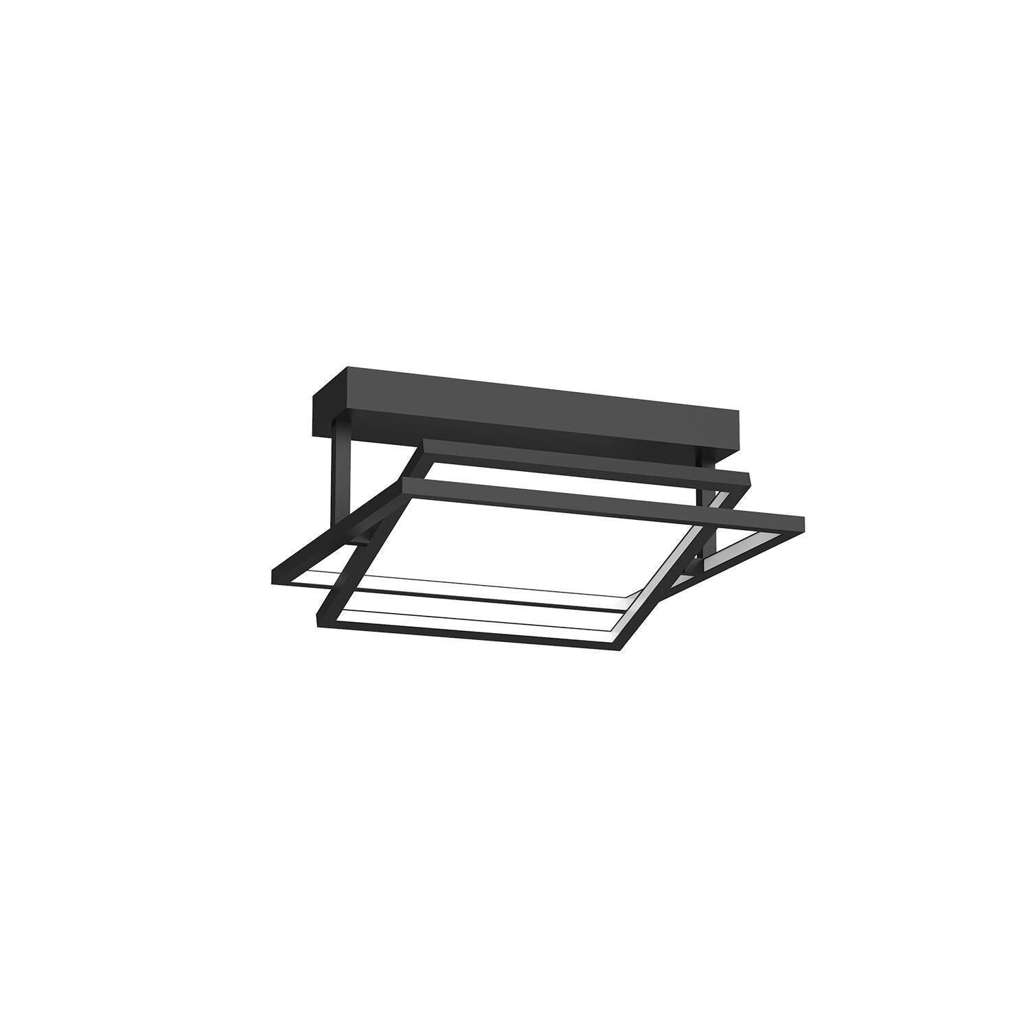 Shown in Black finish and Frosted Acrylic glass