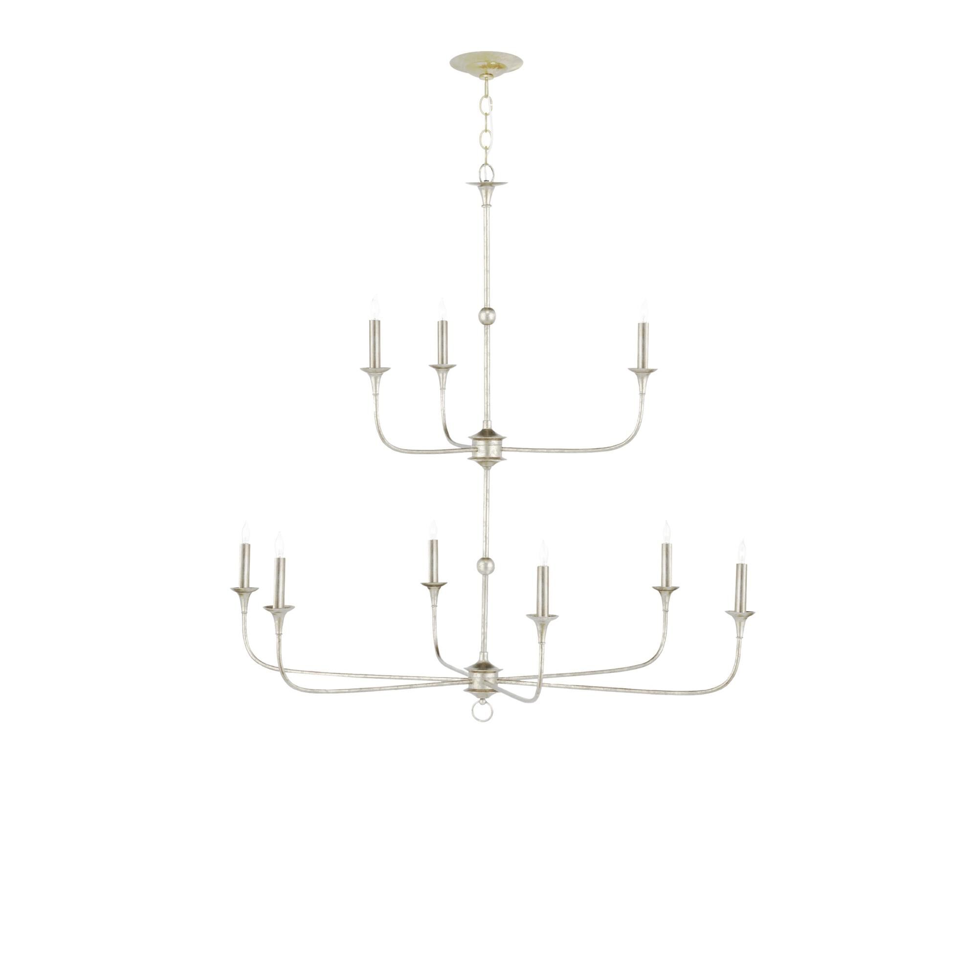 Nottaway 44 Inch Chandelier by Currey and Company