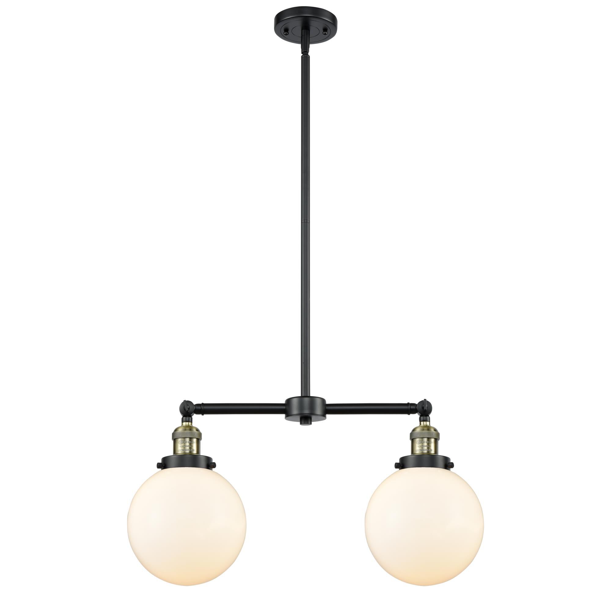 Shown in Black Antique Brass finish and Gloss White glass