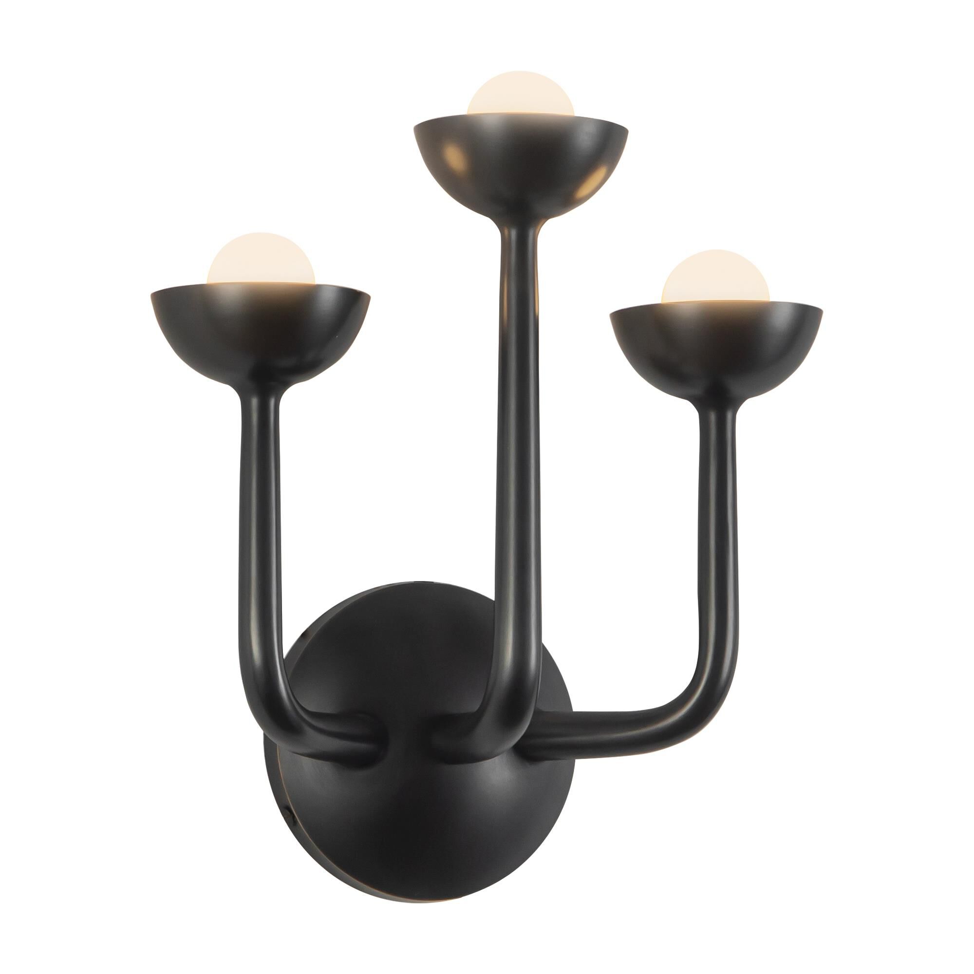 Shown in Urban Bronze finish and Frosted glass