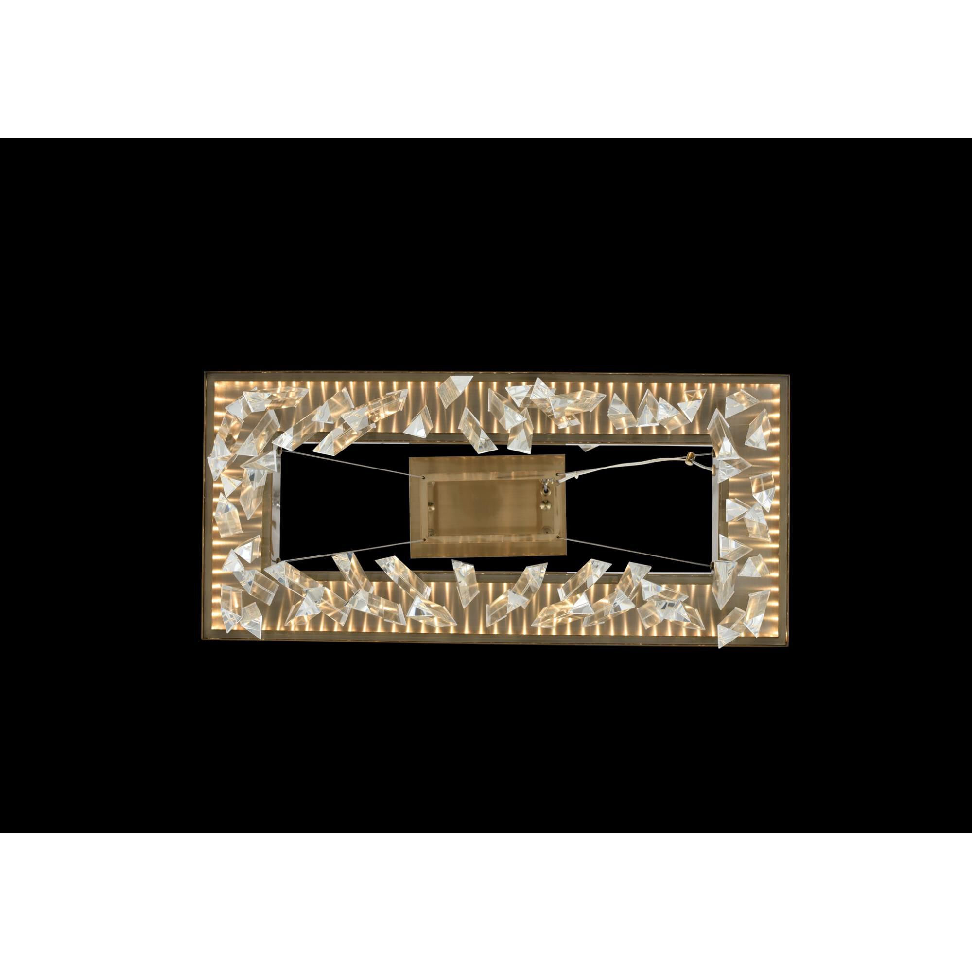 Glacier Linear Suspension Light by Allegri