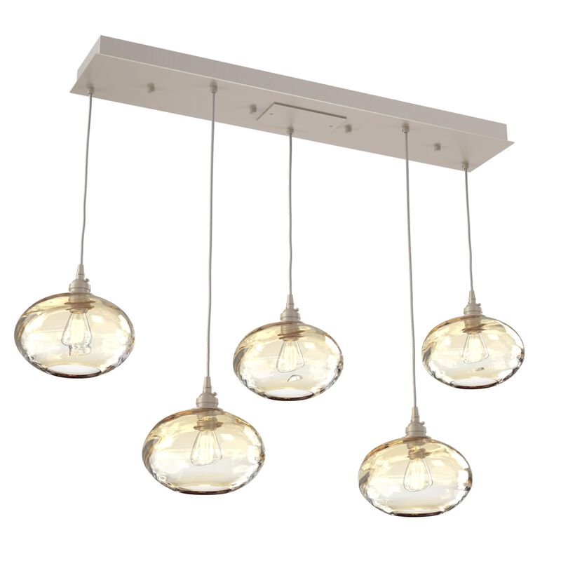 Coppa Linear Suspension Light by Hammerton Studio