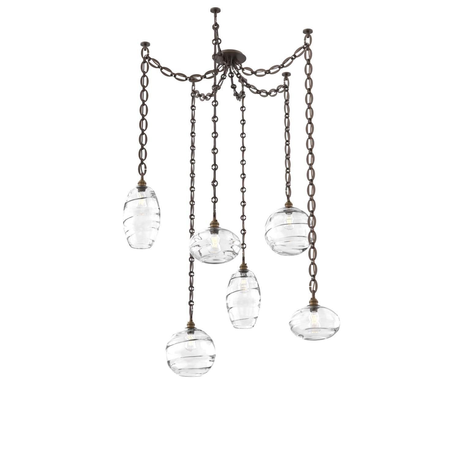Levi Wilson Misto 16 Inch Multi Pendant Light by Hammerton Studio