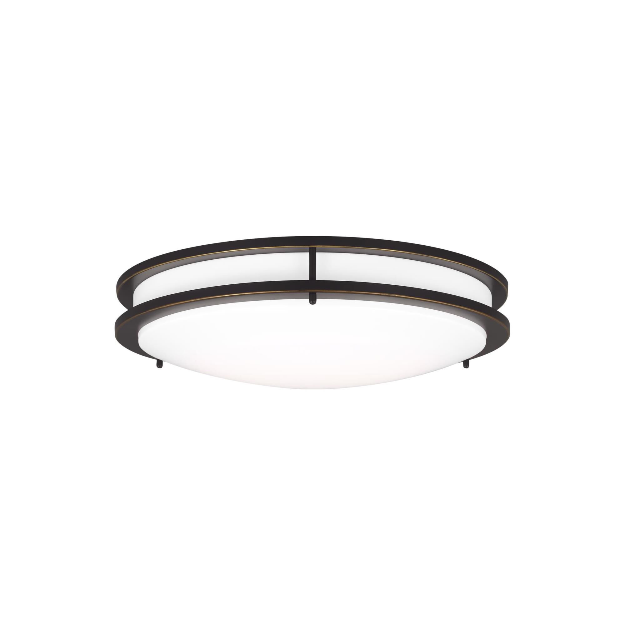 Mahone 17 Inch 1 Light LED Flush Mount by Generation Lighting