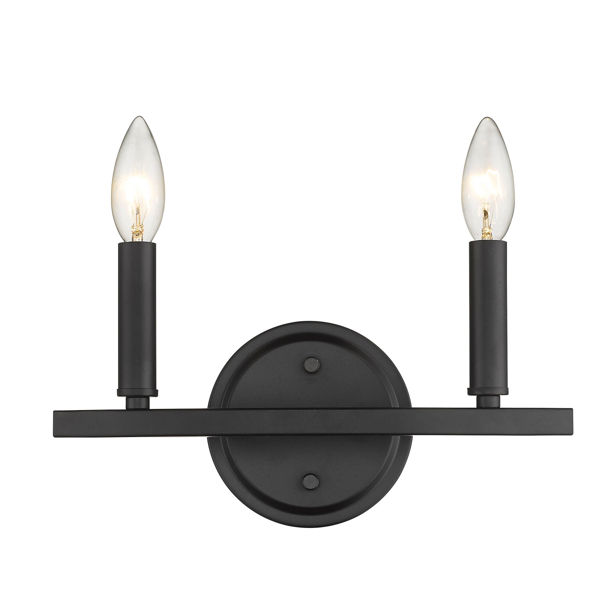 Shown in Matte Black finish and -- glass and -- shade