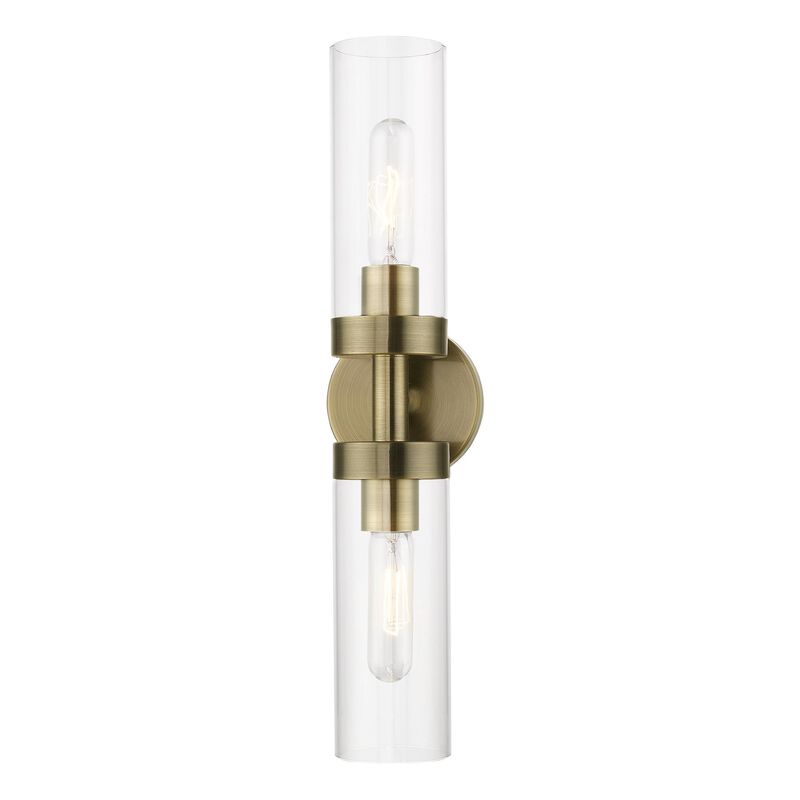 Ludlow 19 Inch 2 Light Bath Vanity Light by Livex Lighting