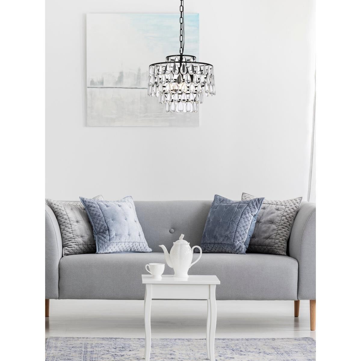 Mila 16 Inch Large Pendant by Elegant Lighting