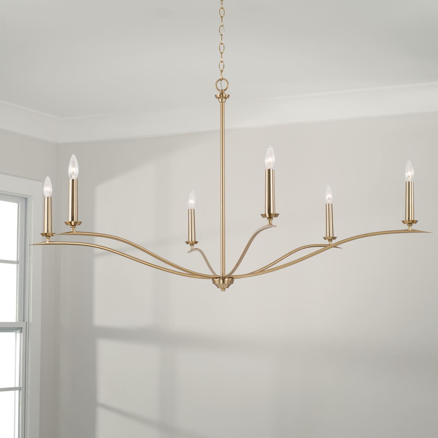 Grady 57 Inch 6 Light Chandelier by Capital Lighting Fixture Company