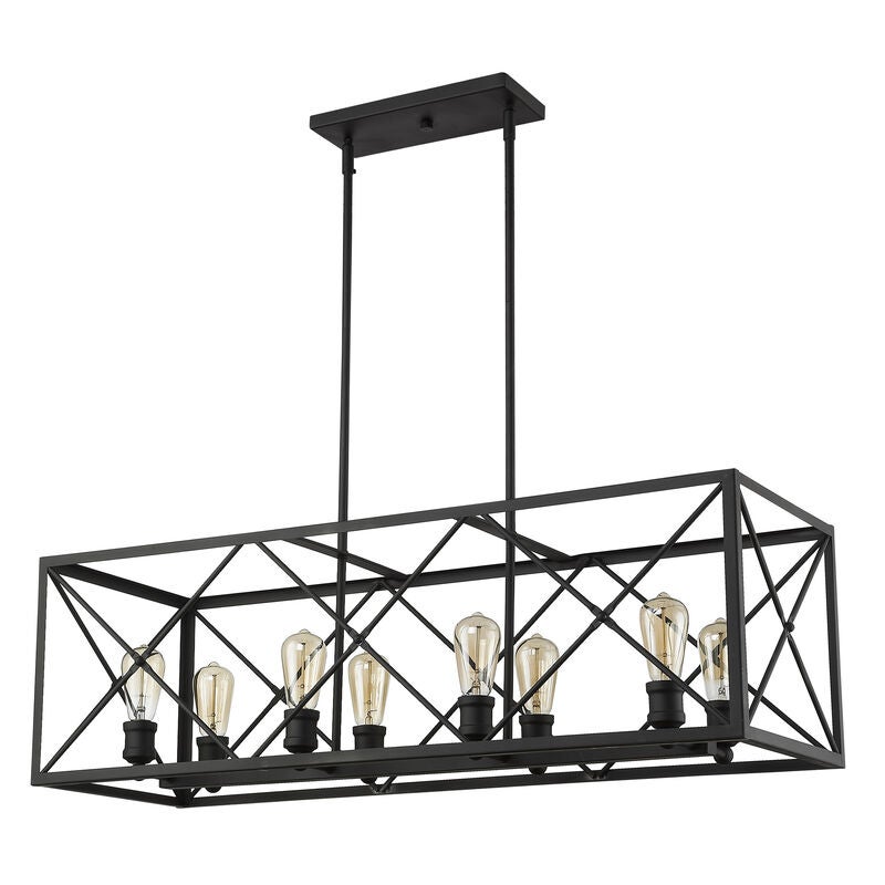 Brooklyn 39 Inch 8 Light Linear Suspension Light by Acclaim Lighting