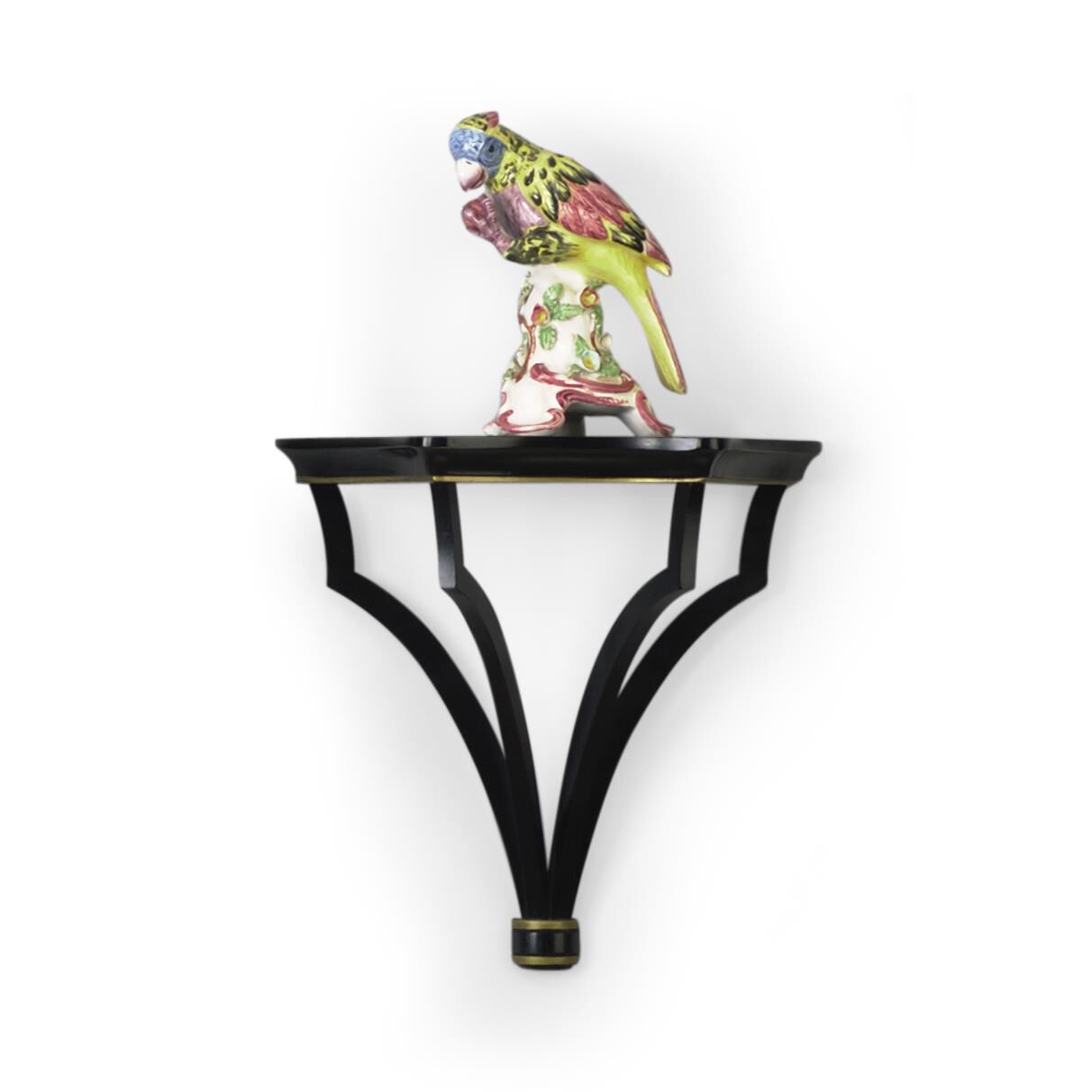 Shown in Black and Gold finish