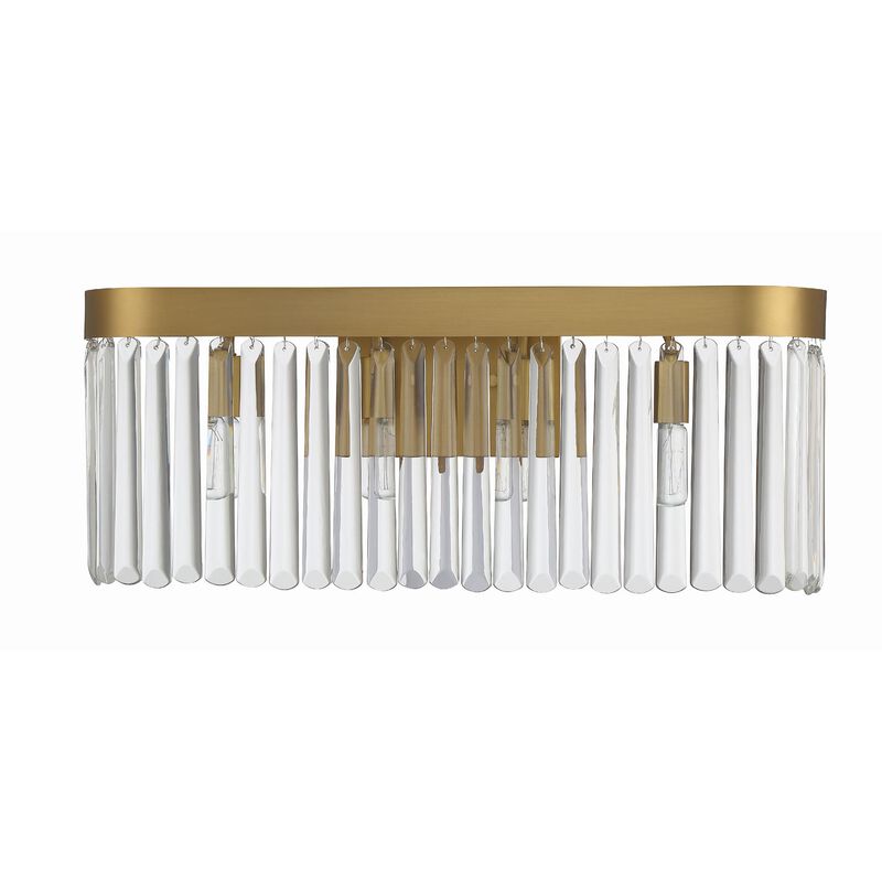 Emory 24 Inch 4 Light Bath Vanity Light by Crystorama
