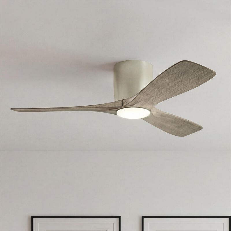 Volos 48 Inch Flush Mount Fan with Light Kit by Kichler